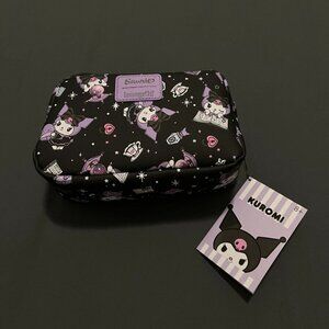 NEW Loungefly Sanrio Chibi Kuromi Crystal Ball Makeup Cosmetic Bag Lolita